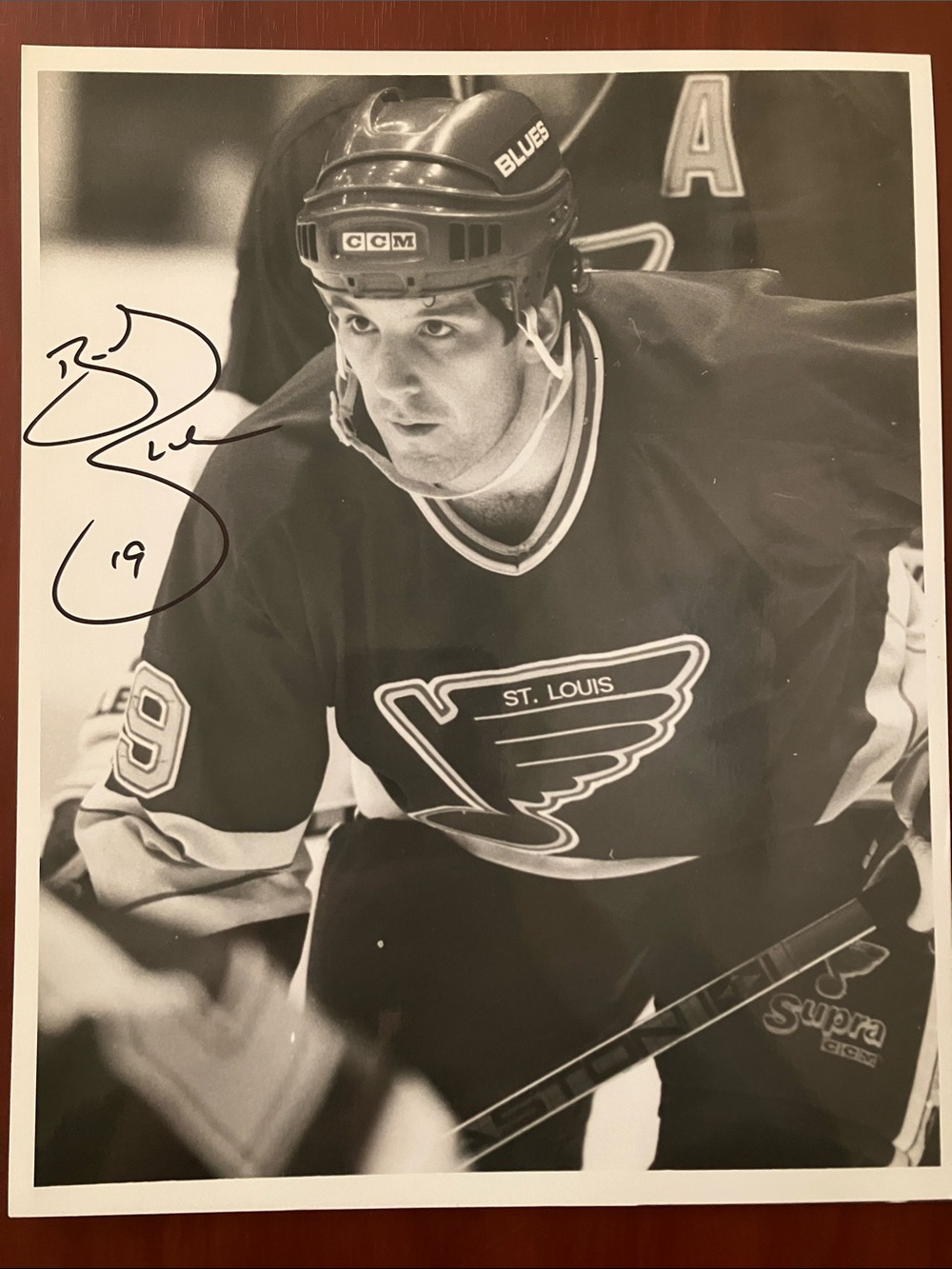St. Louis Blues Brendan Shanahan Signed 8x10” Photo